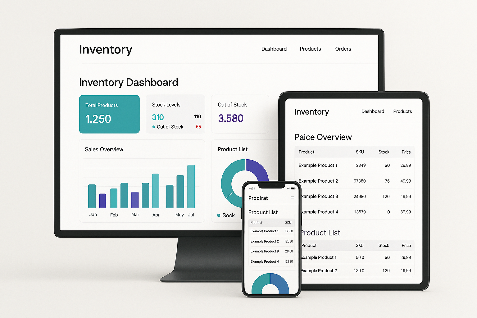 Dashboard Administrativo